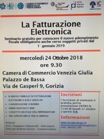 Camera di Commercio venezia Giulia - Seminario gratuito per fatturazione Elettronica