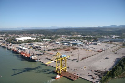 the port