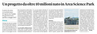 Da un campo inutilizzato a un sito di sperimentazione per l'energia del futuro.